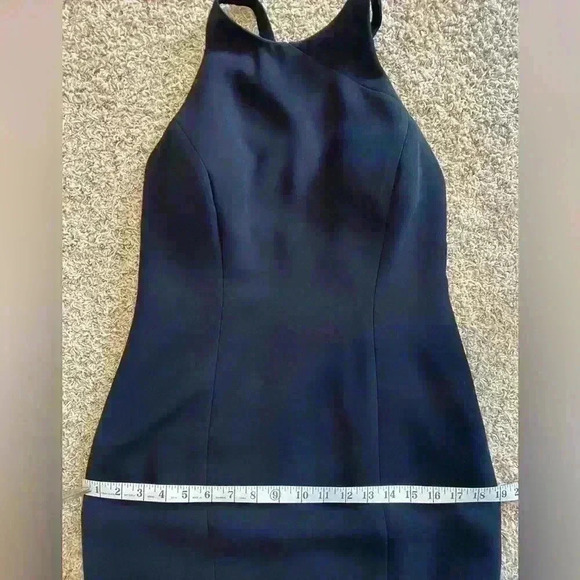 YL by Yair Black Gown Dress Wedding / Prom Junior Sizing Size 8 - Picture 8 of 8